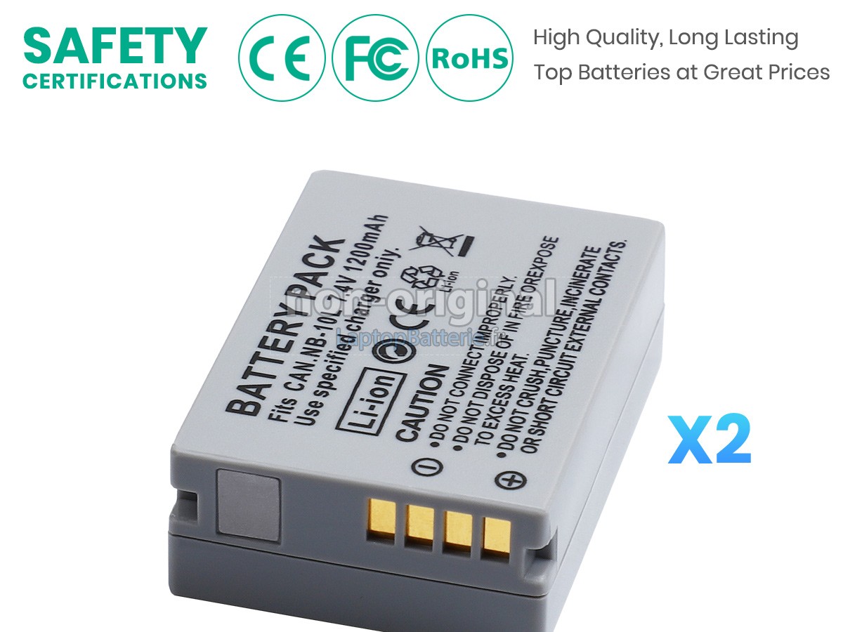 Batterie pour Canon POWERSHOT G15