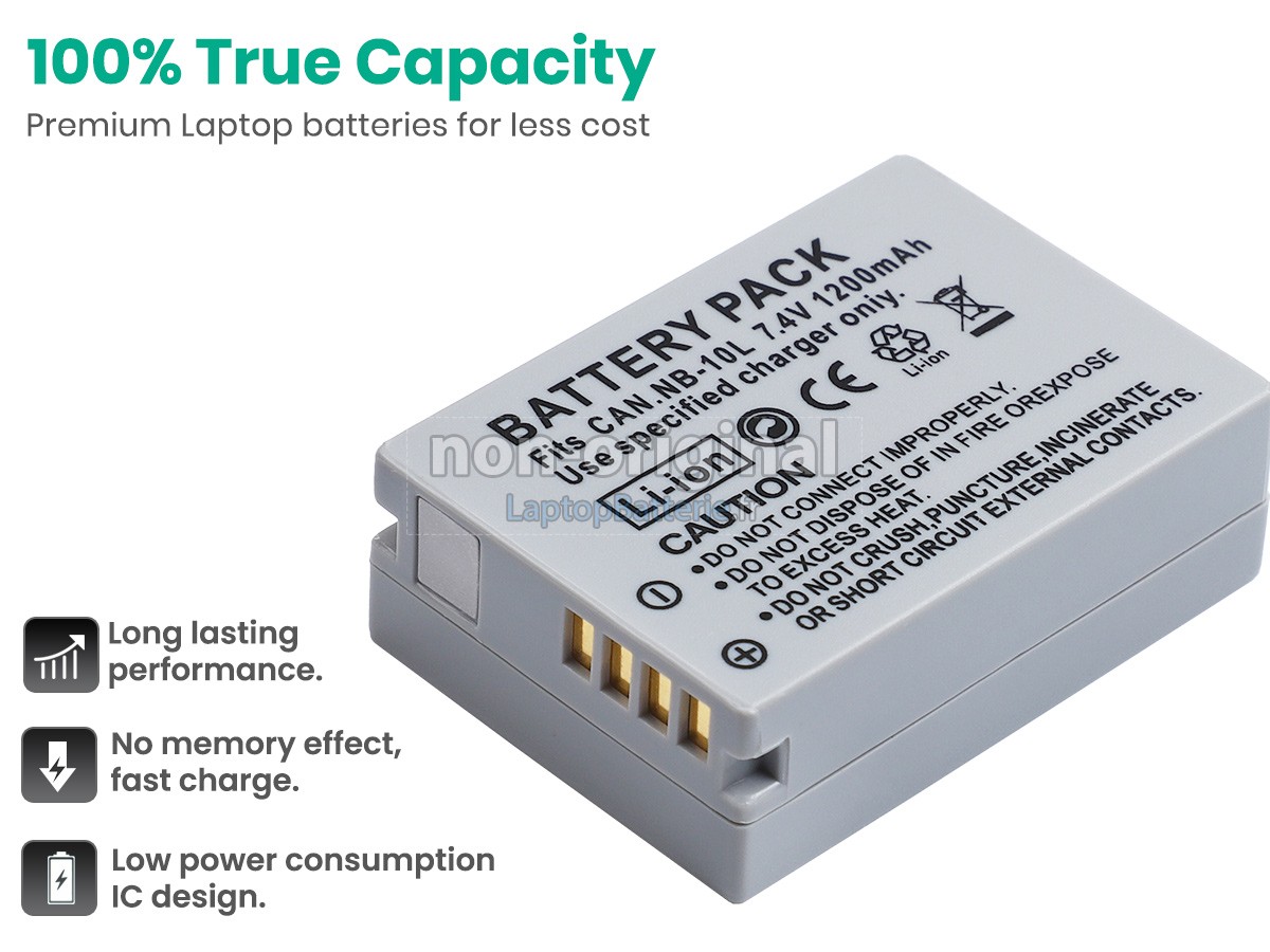 Batterie pour Canon POWERSHOT G15