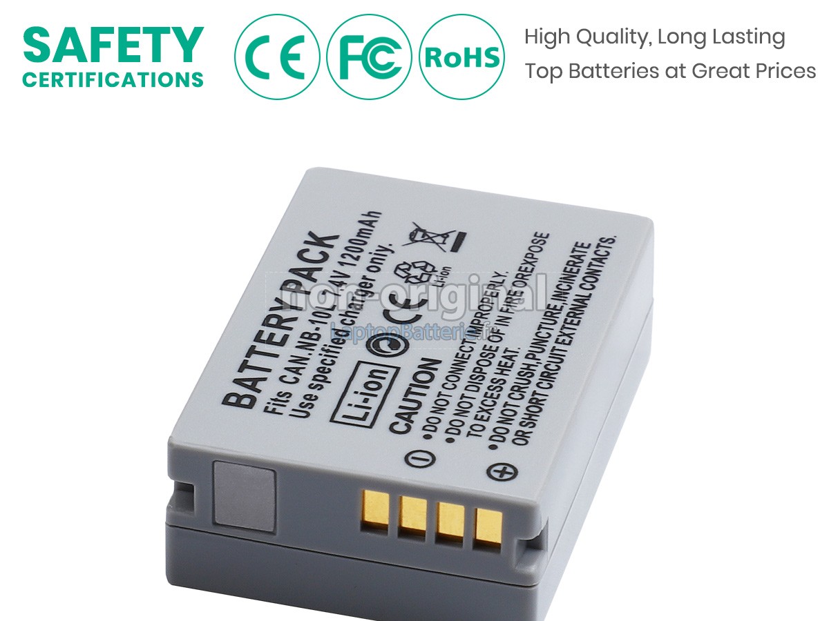 Batterie pour Canon POWERSHOT G15