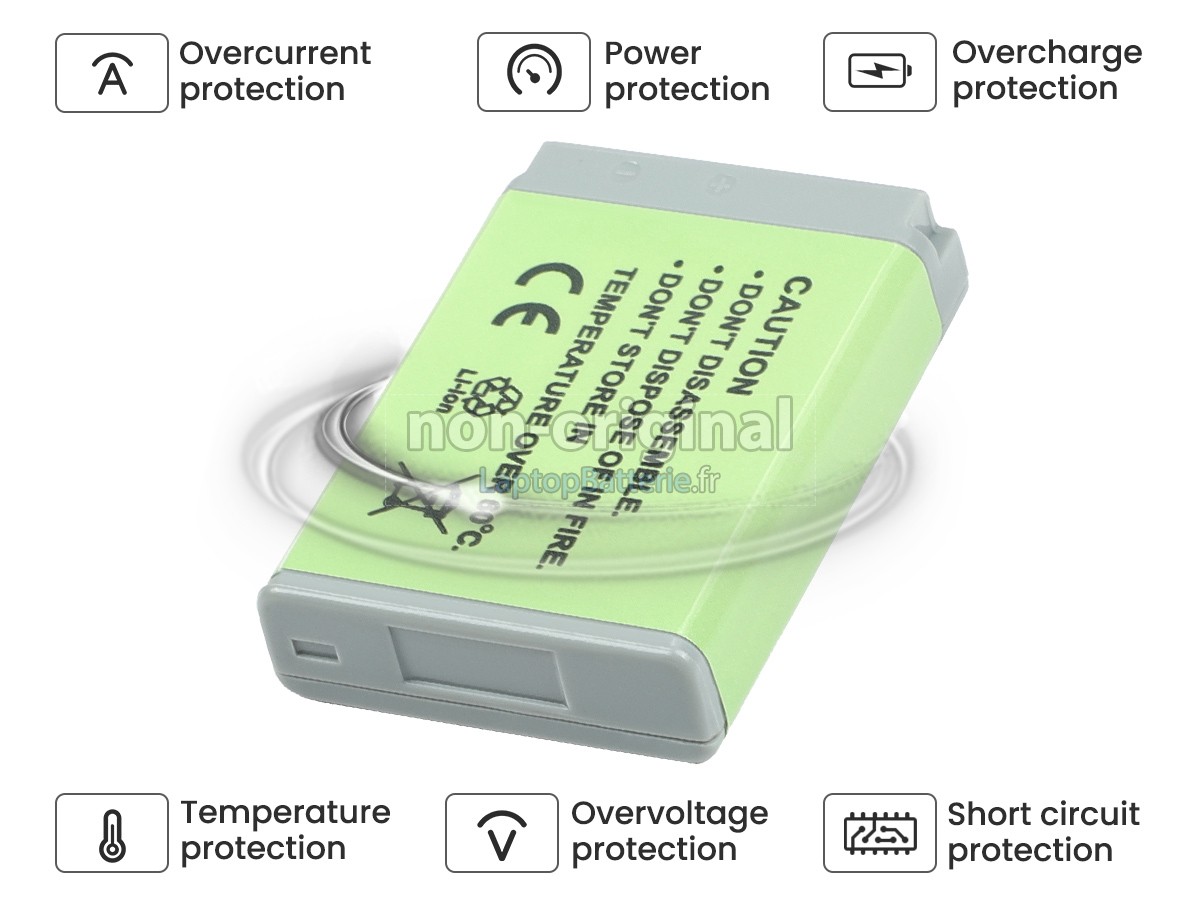 Batterie pour Canon POWERSHOT G5 X (G5X)