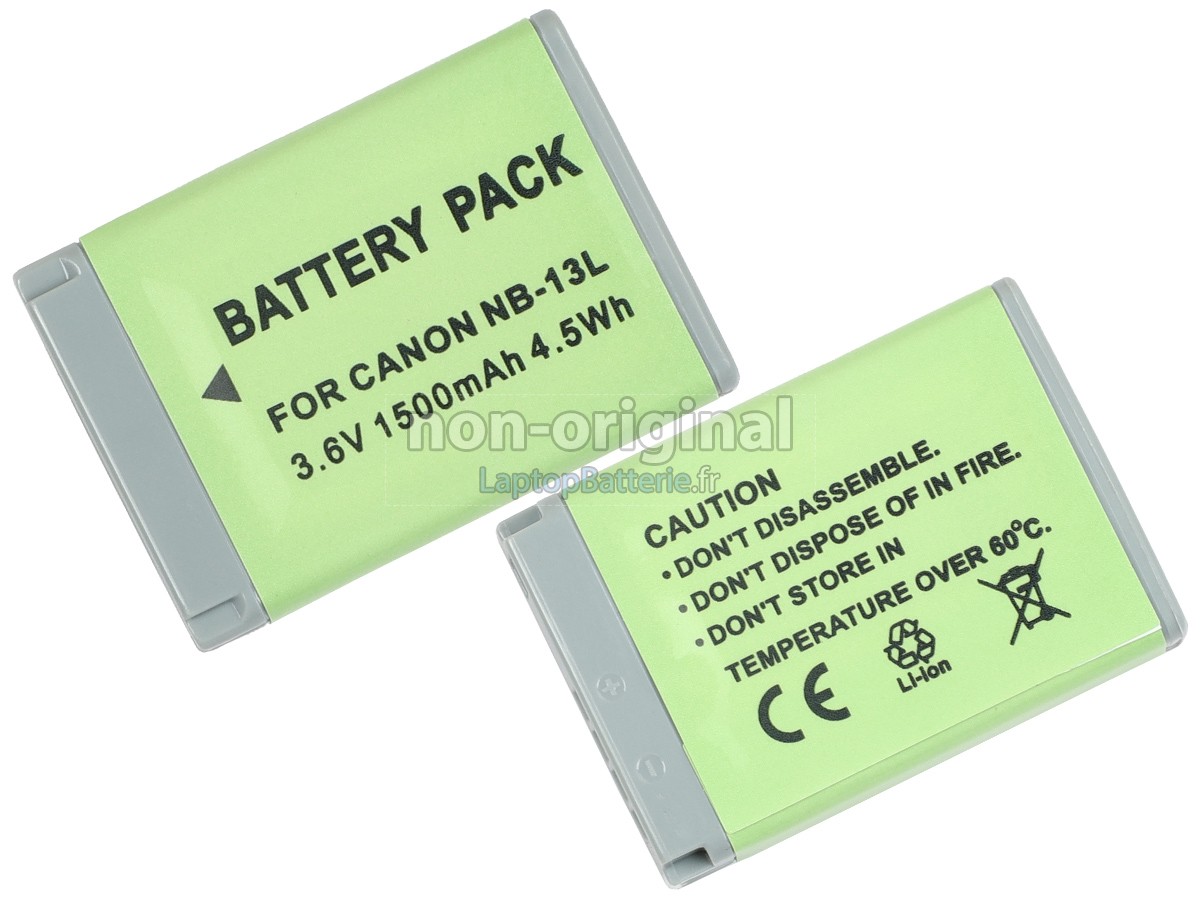 Batterie pour Canon POWERSHOT G5 X (G5X)