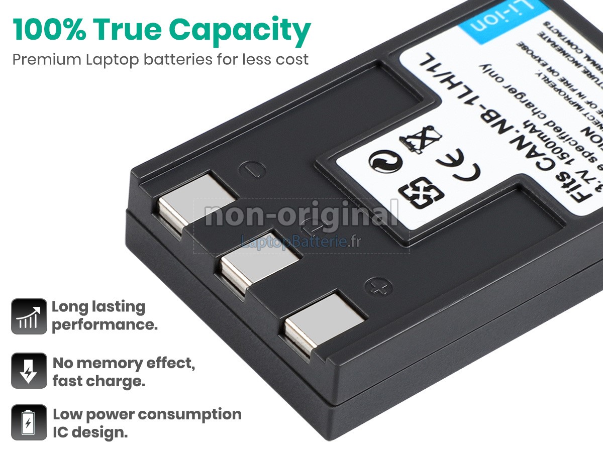 Batterie pour Canon IXUS 300A