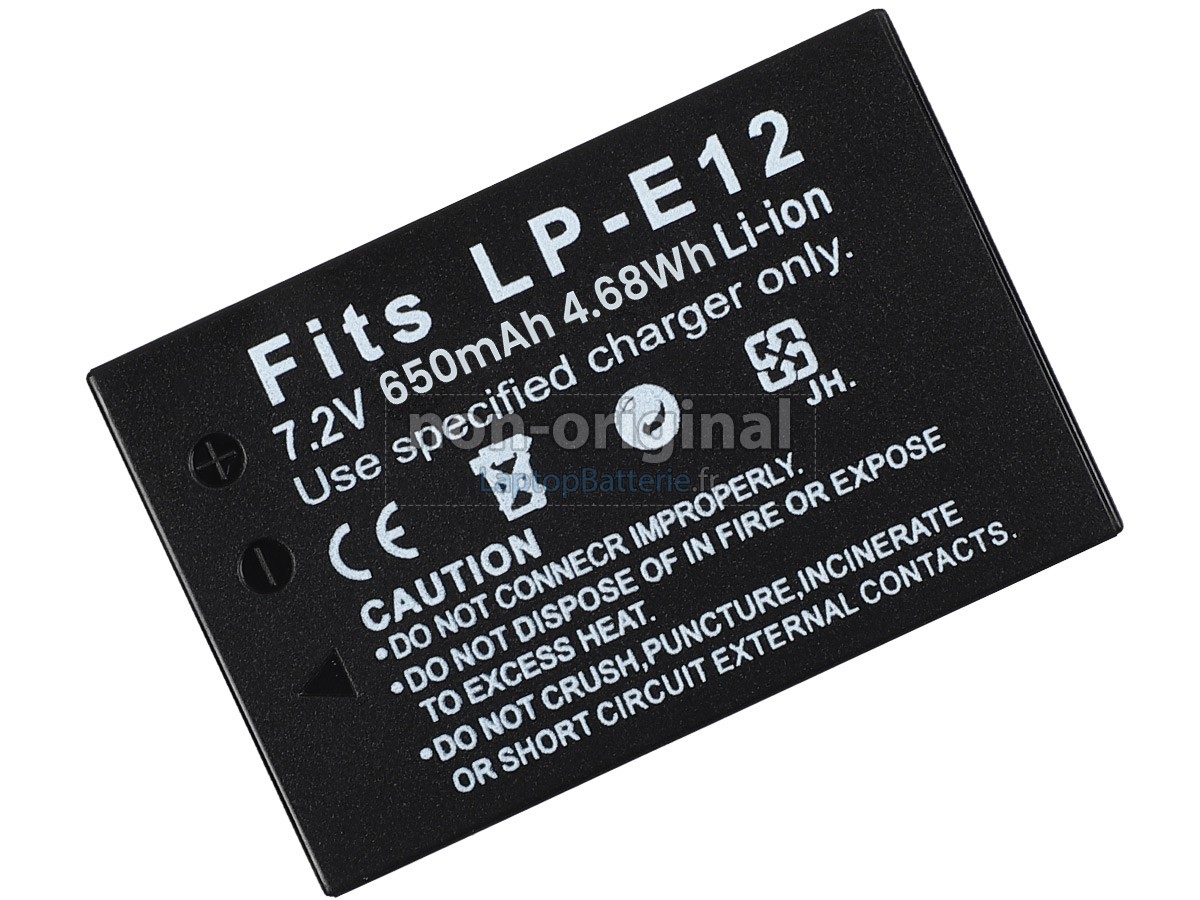Batterie pour Canon LP-E12