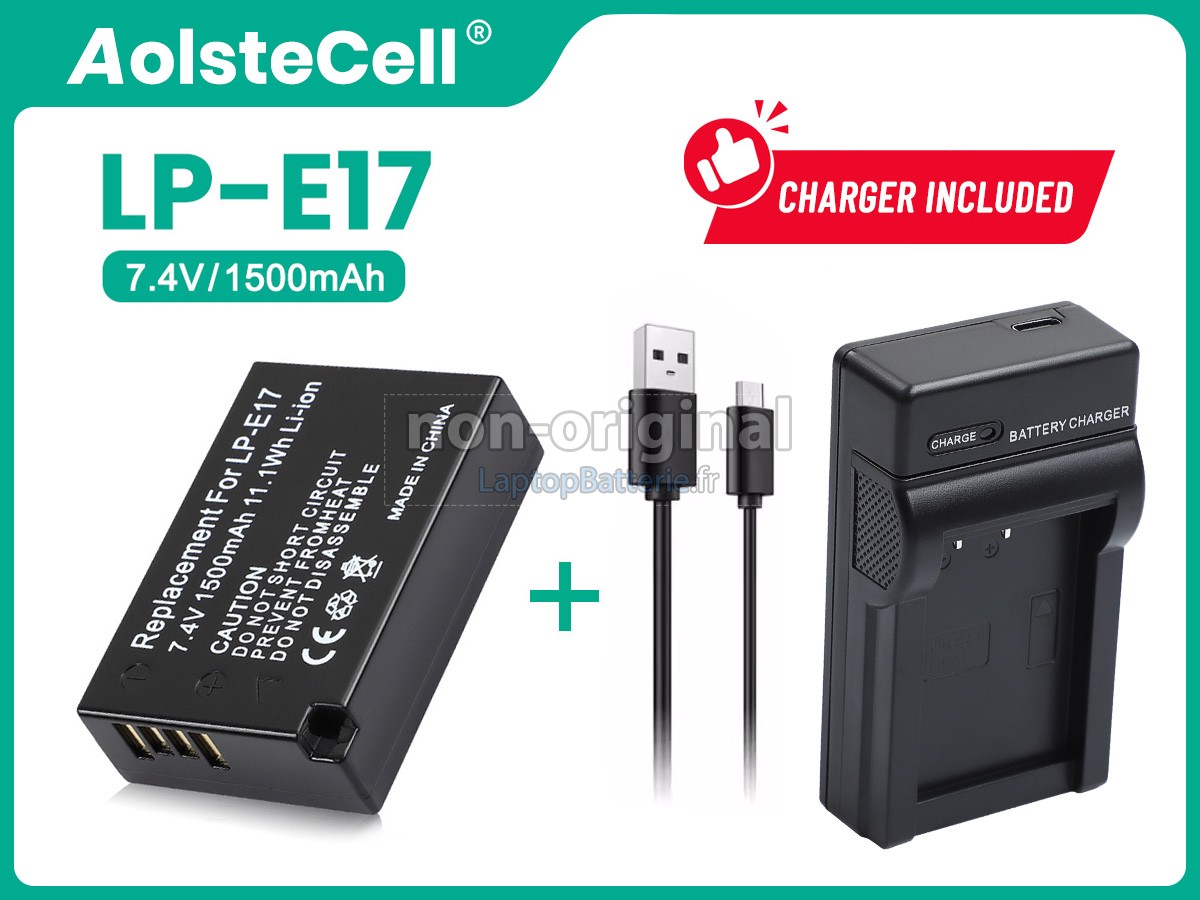 Vhbw - Batterie Rechargeable LP-E17 Compatible Canon EOS 800D, 200D, 770D, 250D, 850D... - 750 MAh, 7,2V Li-ion