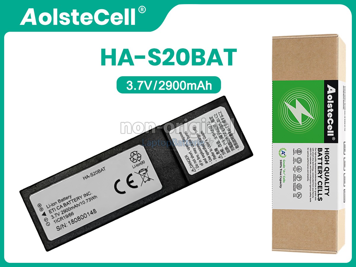 Batterie pour CASIO HA-S20BAT