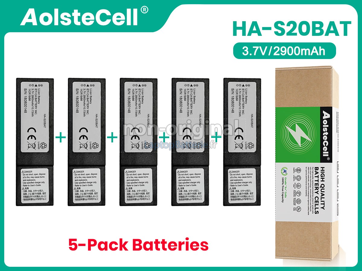 Batterie pour CASIO HA-S20BAT