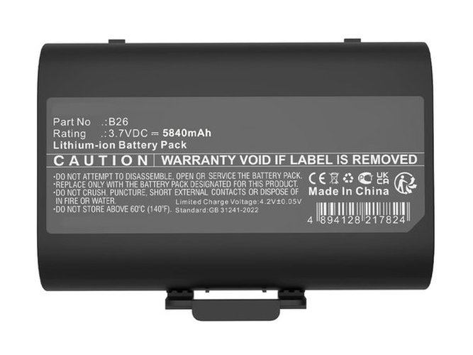 Batterie pour ordinateur portable Castles Technology SATURN1000