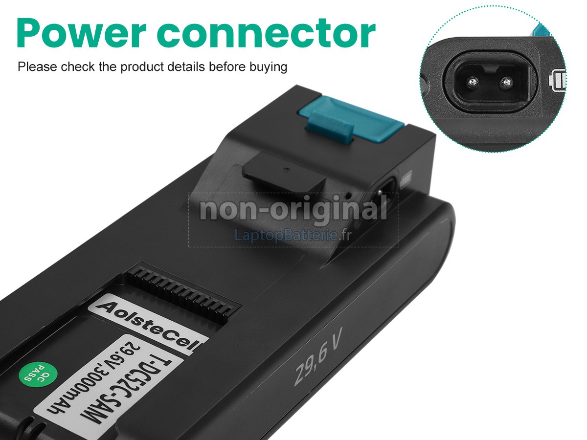 Batterie pour Cecotec T-DC52C-SAM