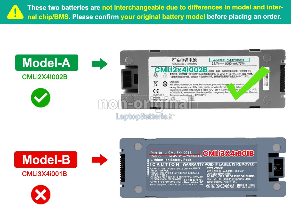 Batterie pour Comen S8