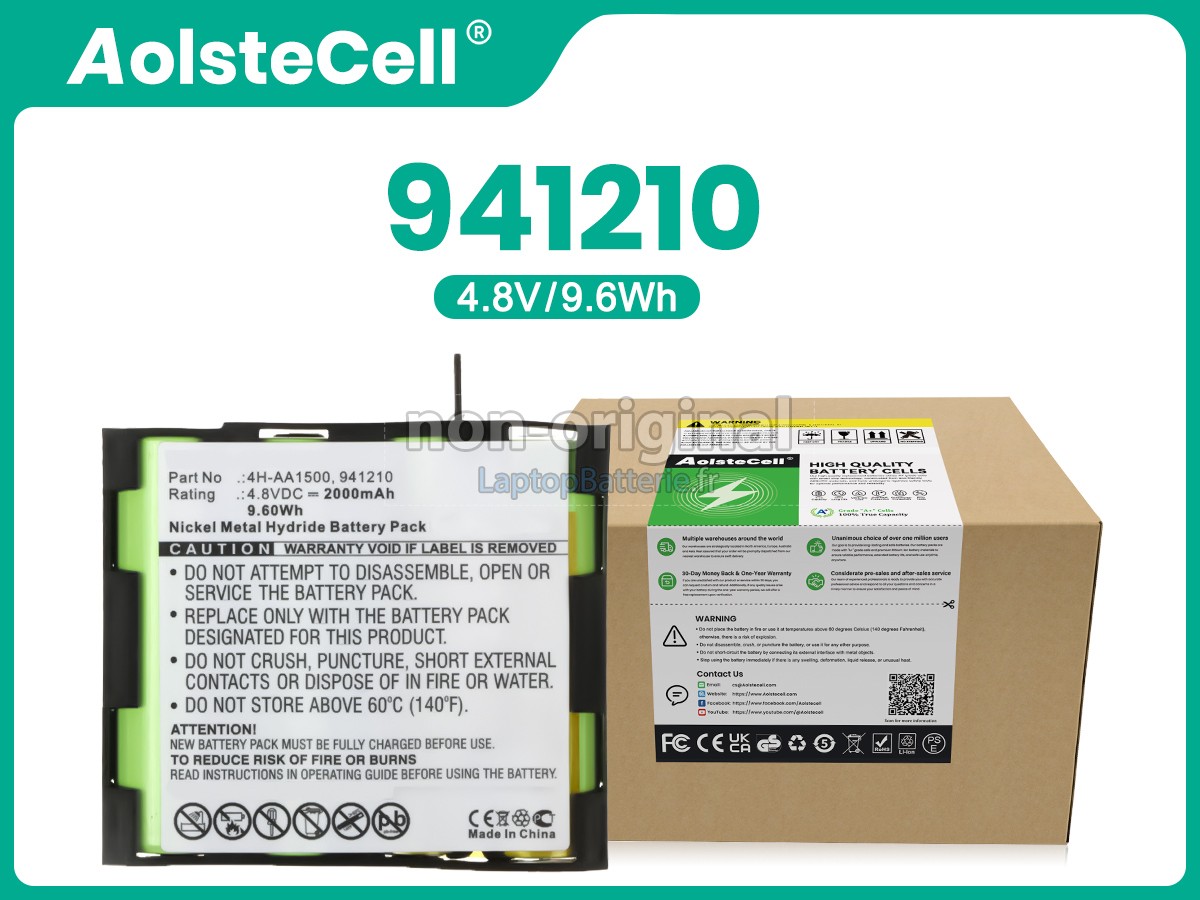 Batterie pour Compex FIT 3.0