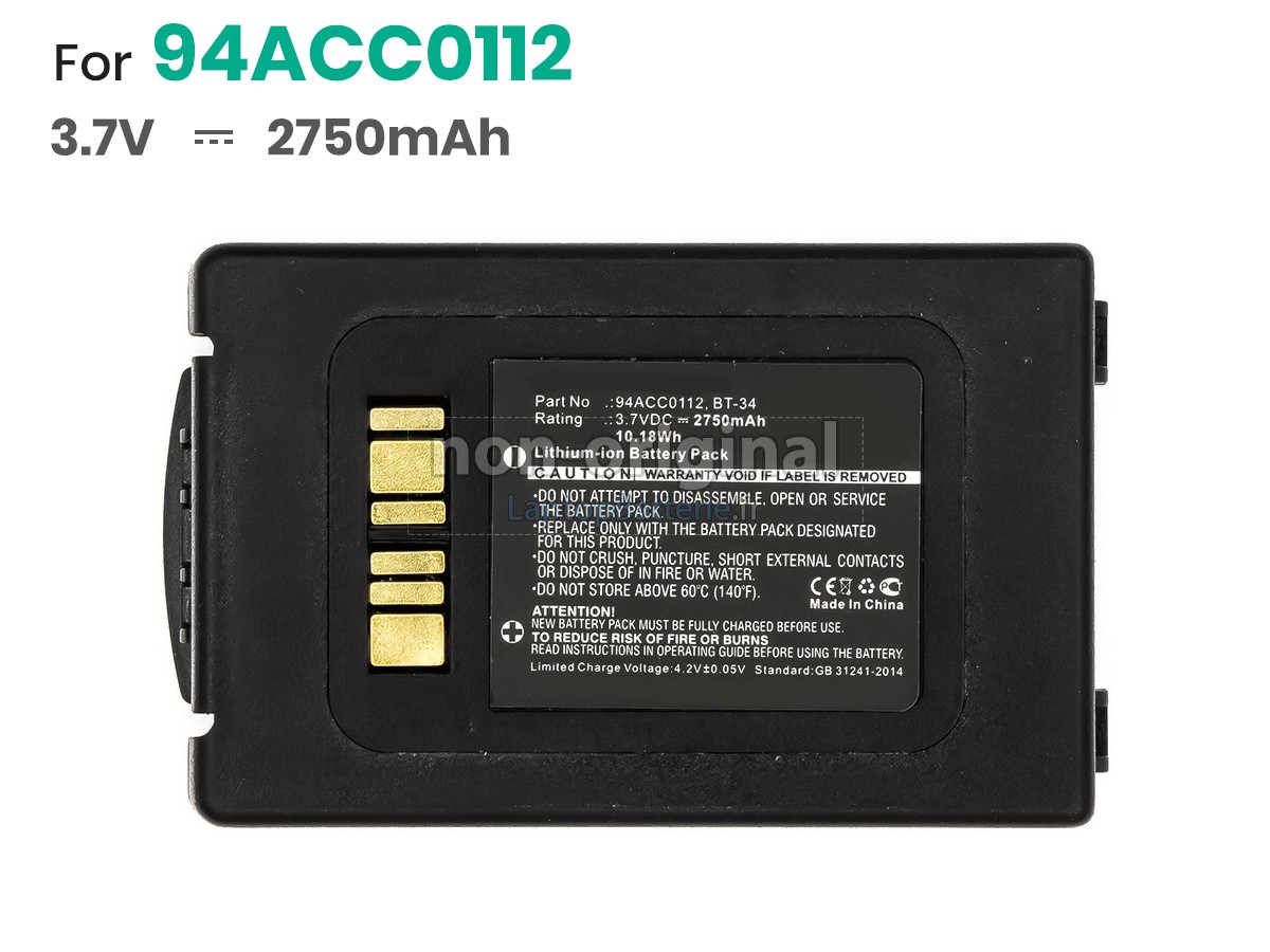 Batterie pour Datalogic 94ACC0112