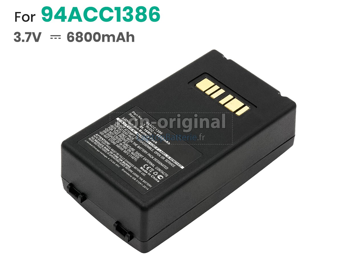 Batterie pour Datalogic FALCON X3+