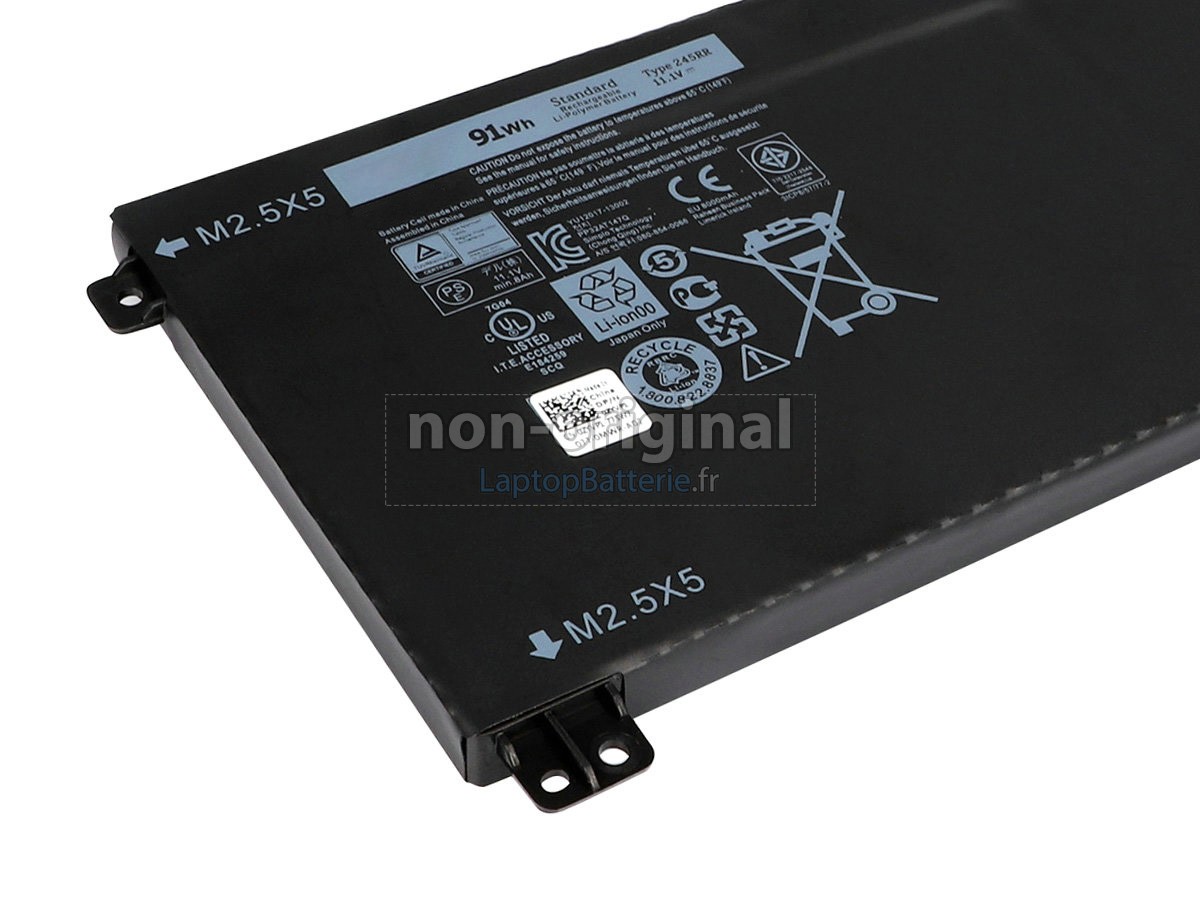 Batterie pour Dell 7D1WJ laptop