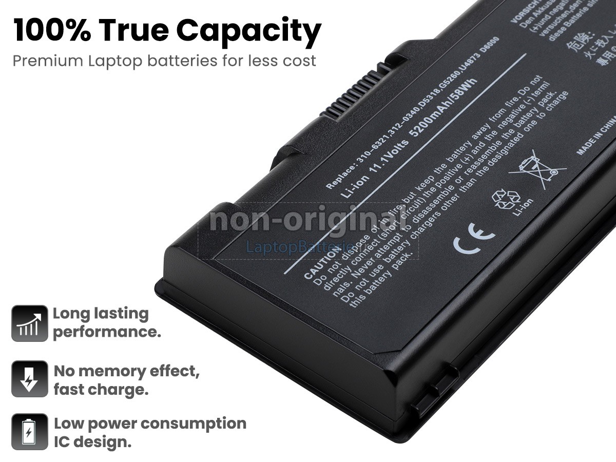 Batterie pour Dell Inspiron 6000