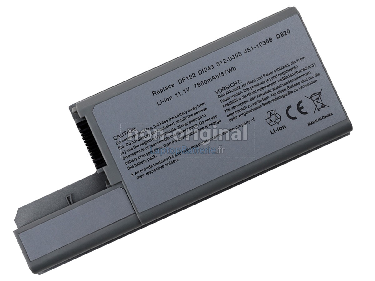 Batterie pour Dell Latitude D830