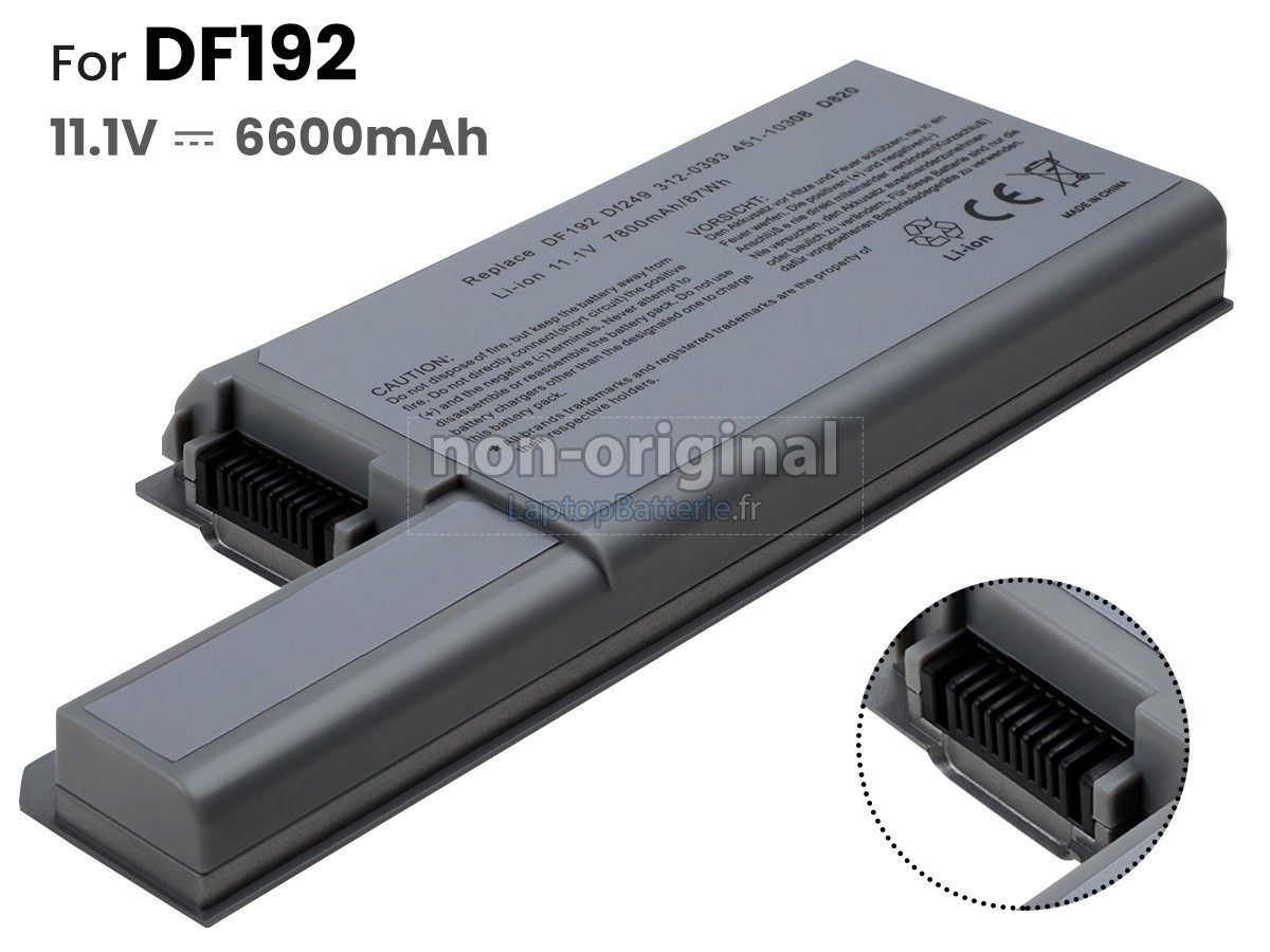 Batterie pour Dell Latitude D830