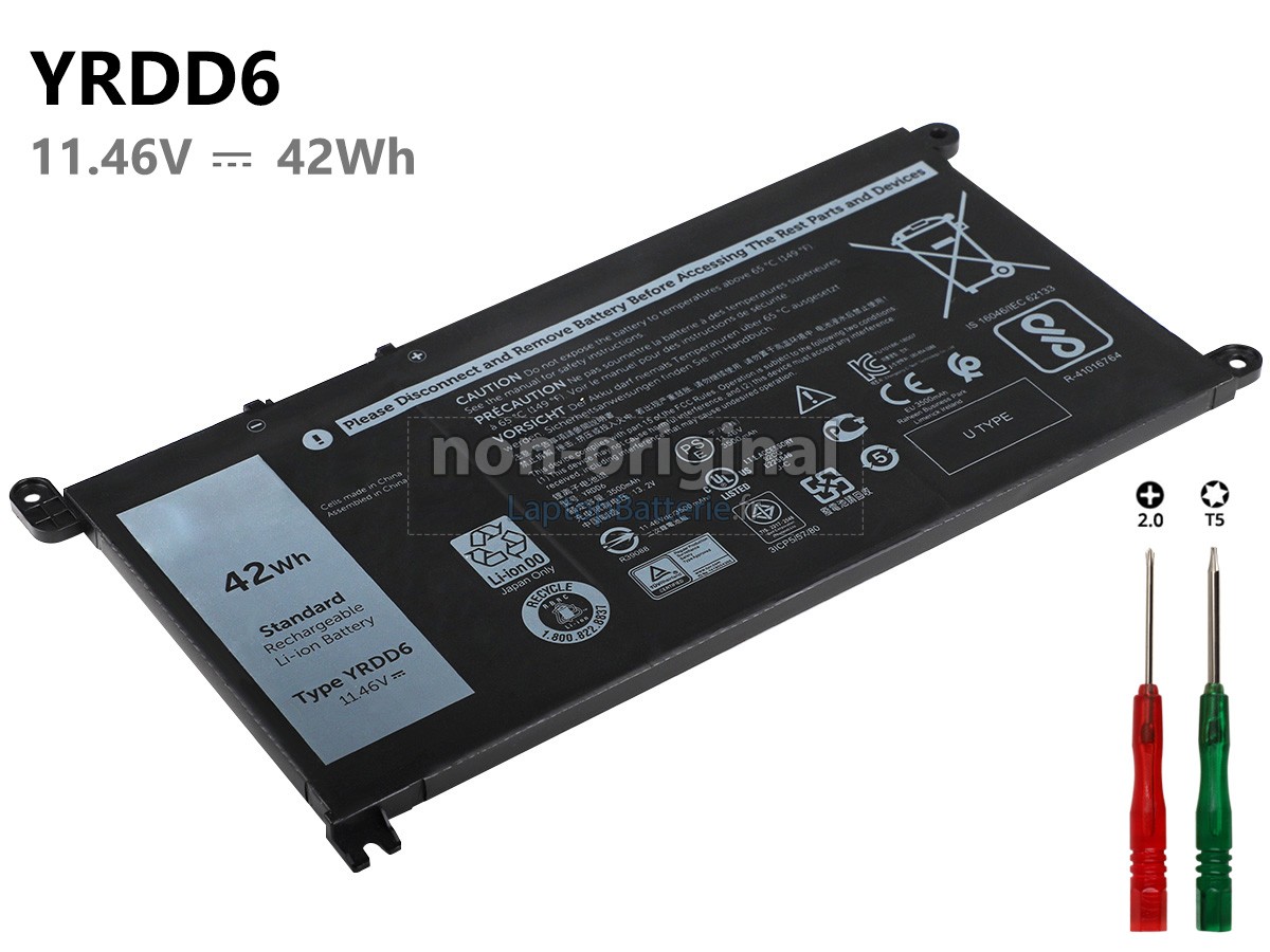Batterie pour Dell Inspiron 5491 2-IN-1