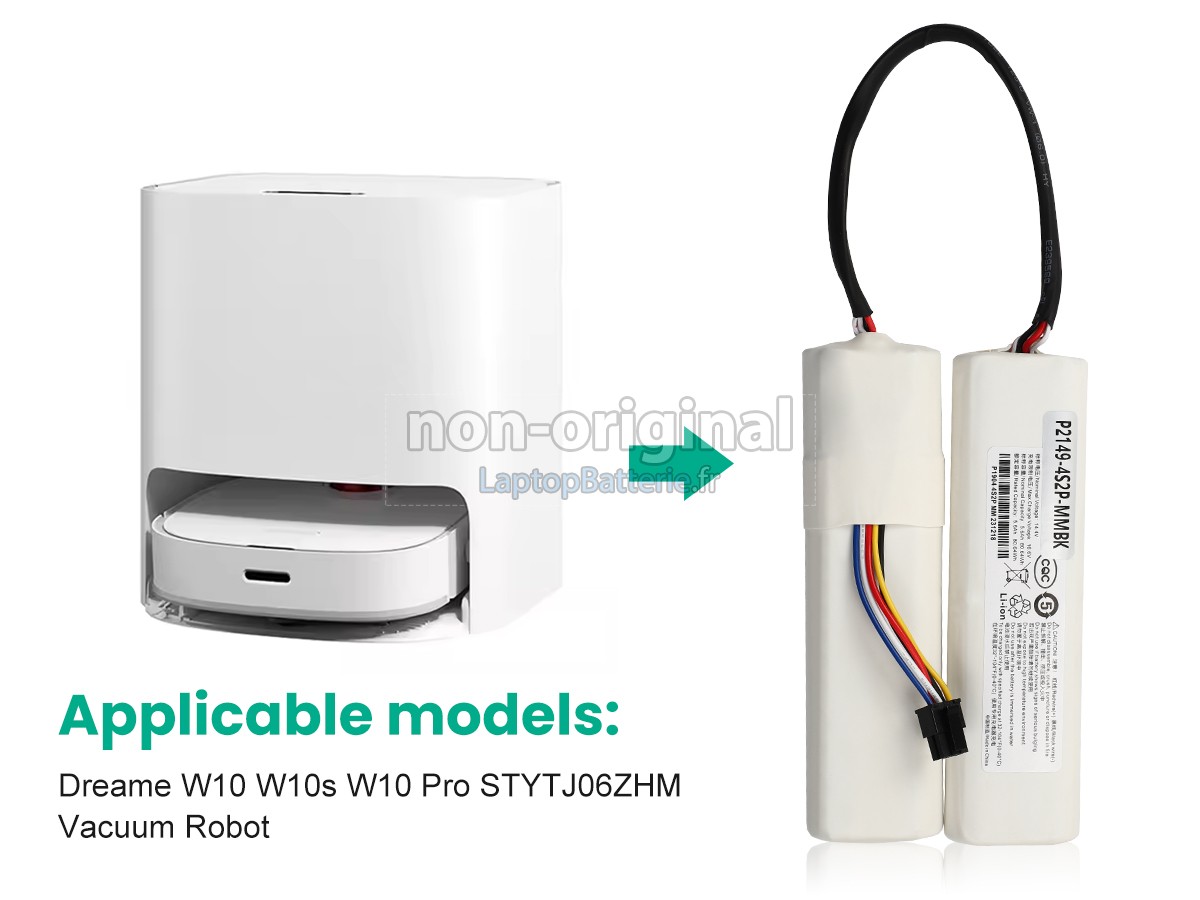 Batterie pour Dreame P2149-4S2P-MMBK