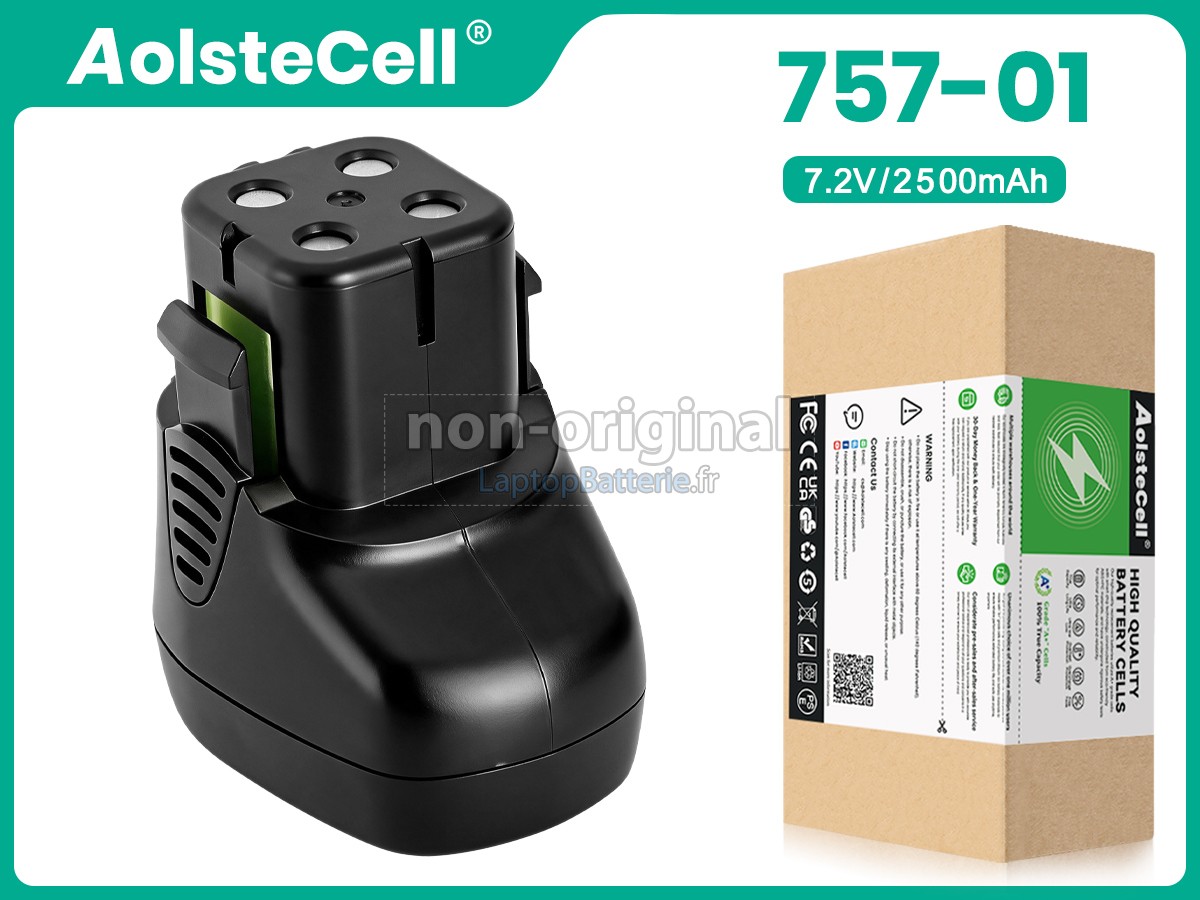 Batterie pour Dremel 7.2-VOLT