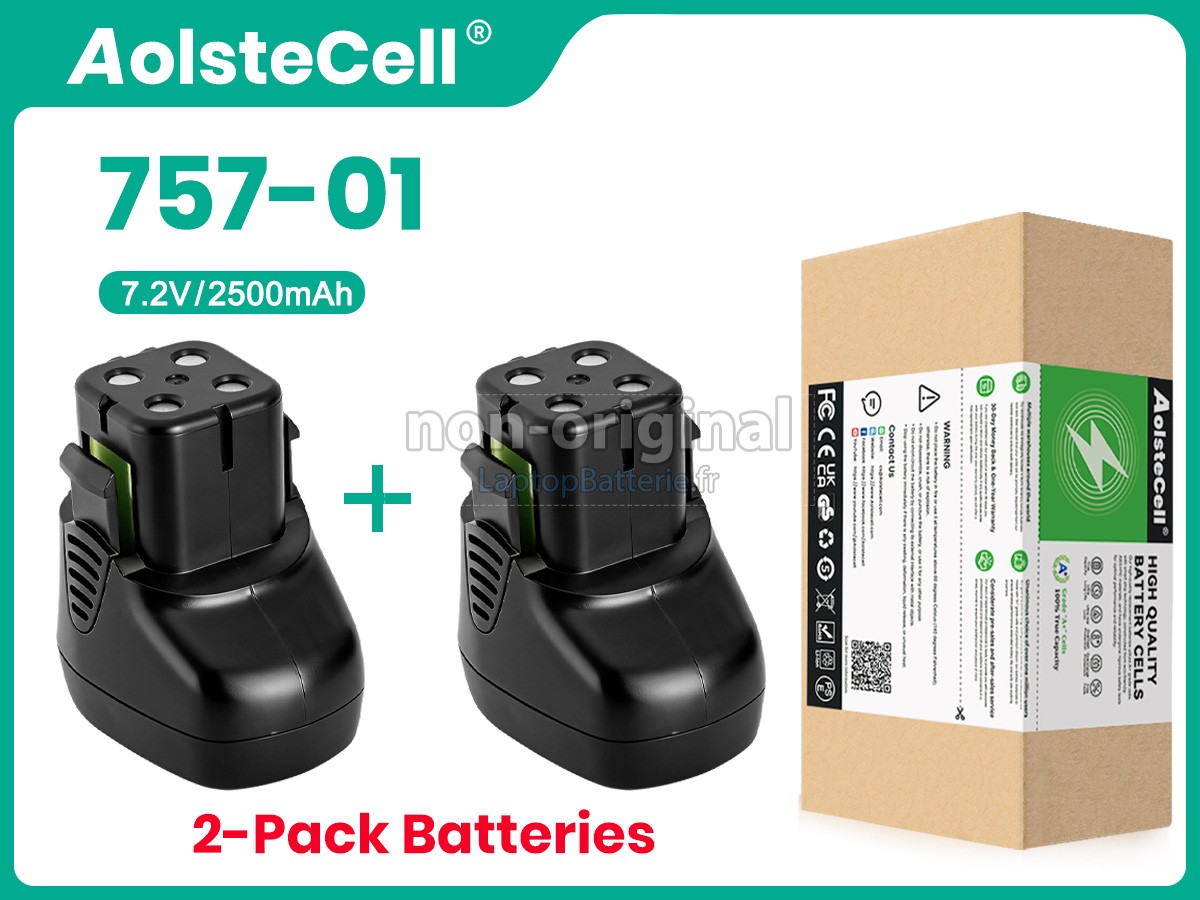 Batterie pour Dremel 7.2-VOLT