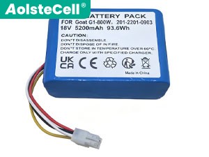 Batterie pour ordinateur portable Ecovacs GOAT G1 1600