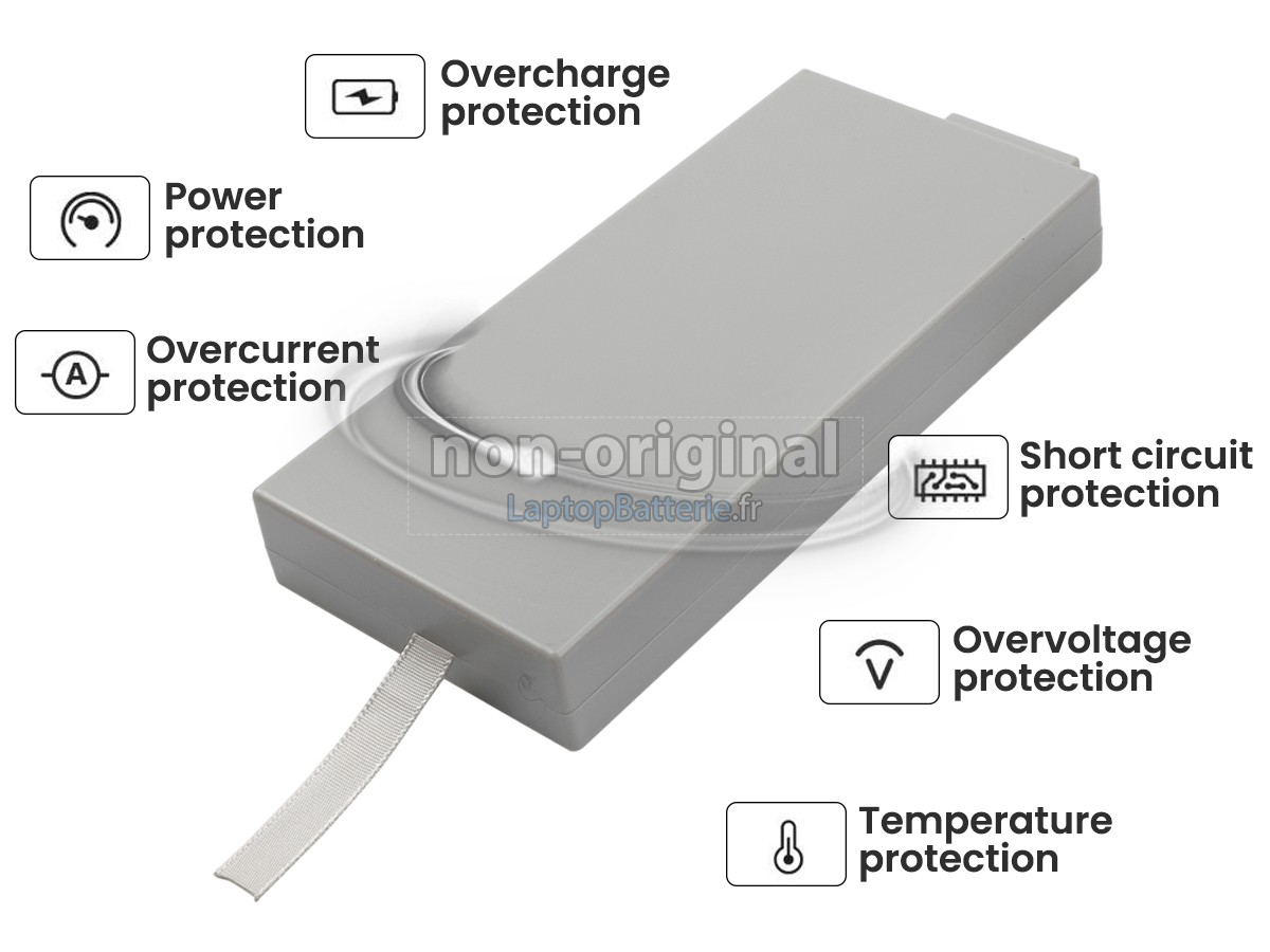 Batterie pour EDAN DRAGER VISTA 120