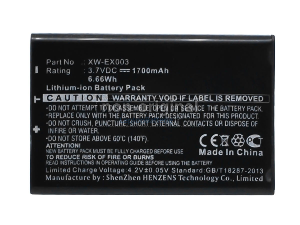 Batterie pour Exfo LHJFNP-120