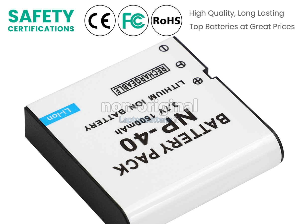 Batterie pour Fujifilm FNP-40