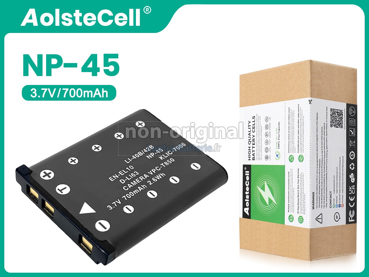 Batterie pour Fujifilm FINEPIX Z900EXR