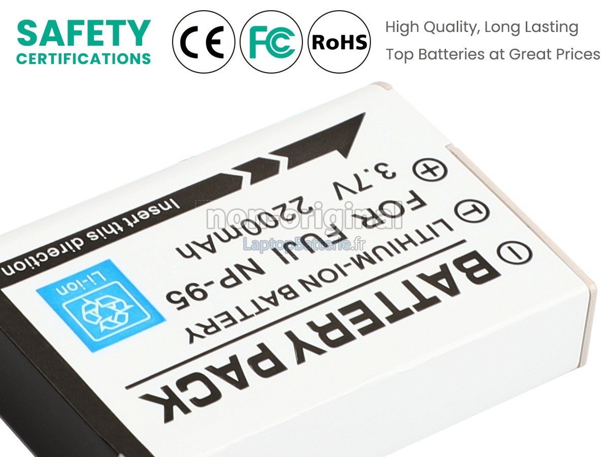 Batterie pour Fujifilm XF10