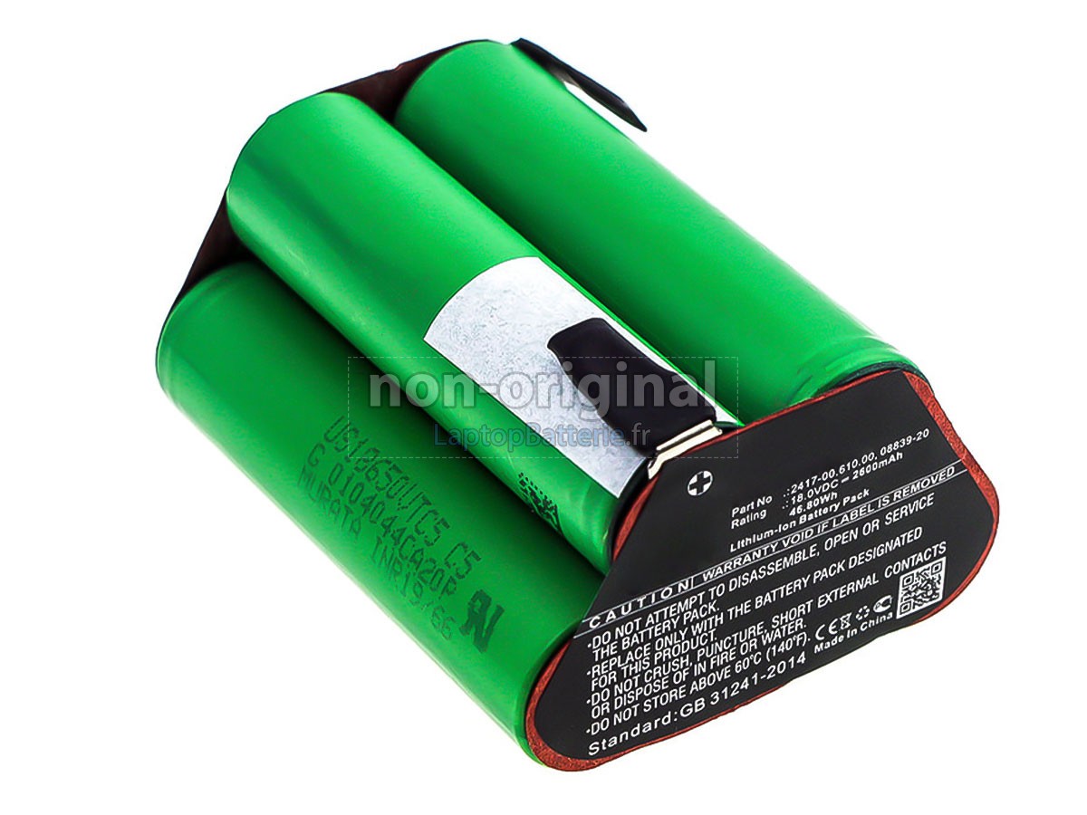 Batterie pour Gardena ACCUCUT 450LI