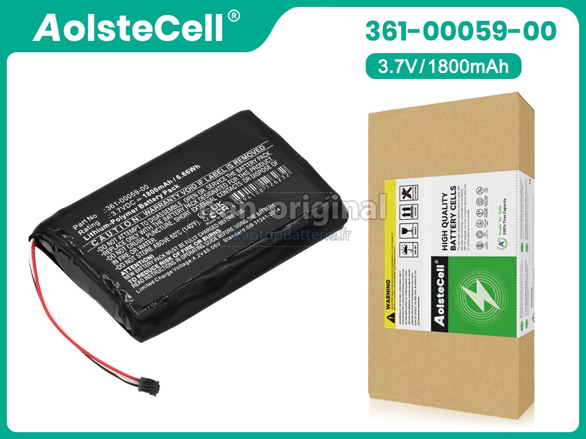 Batterie pour Garmin 361-00059-00