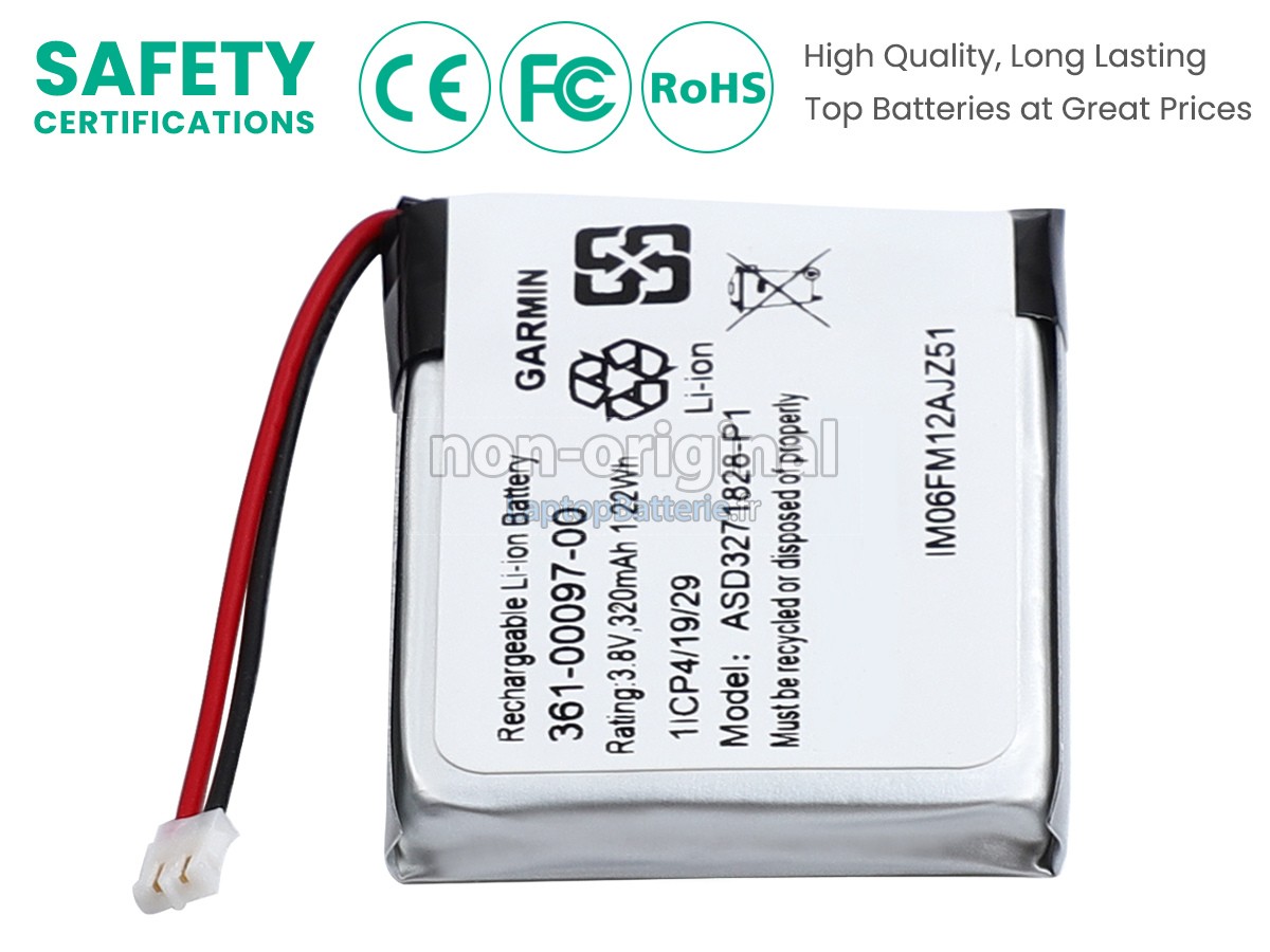 Batterie pour Garmin FENIX 5 PLUS