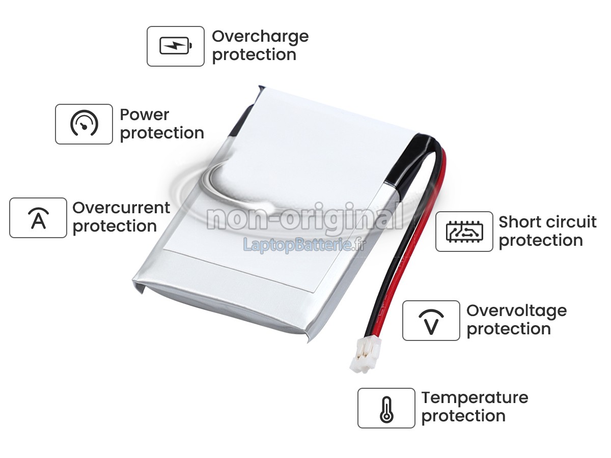 Batterie pour Garmin FENIX 5 PLUS