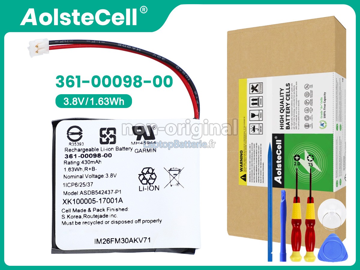 Batterie pour Garmin 361-00098-00