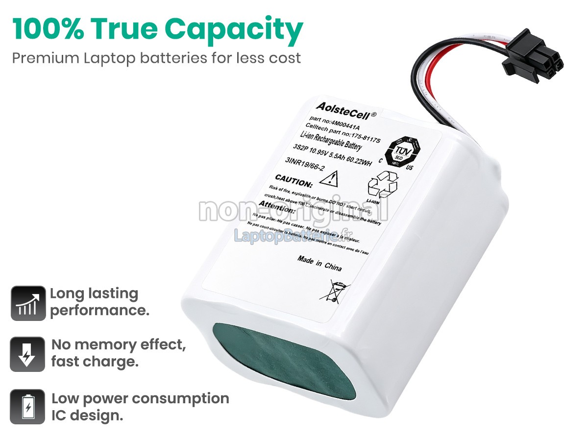 Batterie pour GE 4M00441A