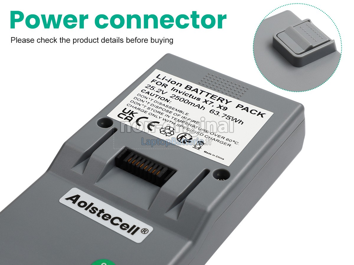 Batterie pour Genius INVICTUS X7-01