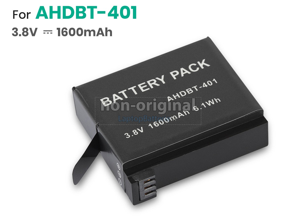 Batterie pour GoPro AHDBT-401