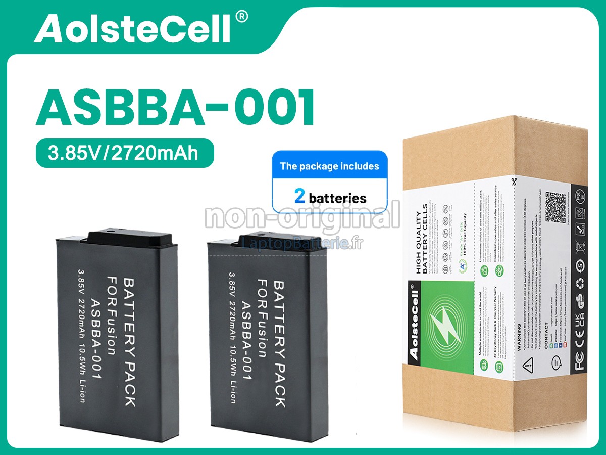 Batterie pour GoPro 601-12862-000