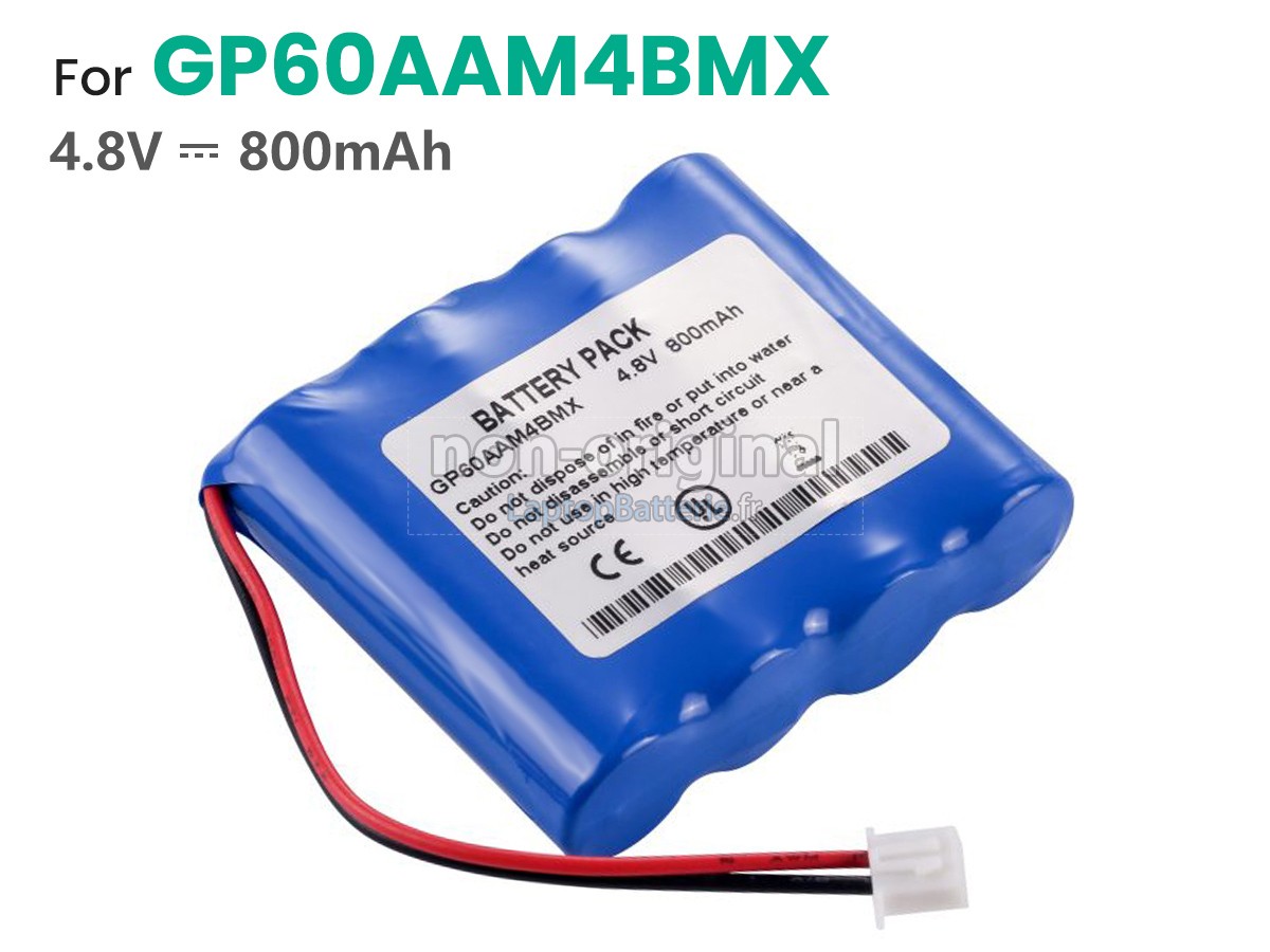 Batterie pour GP GP60AAM4BMX