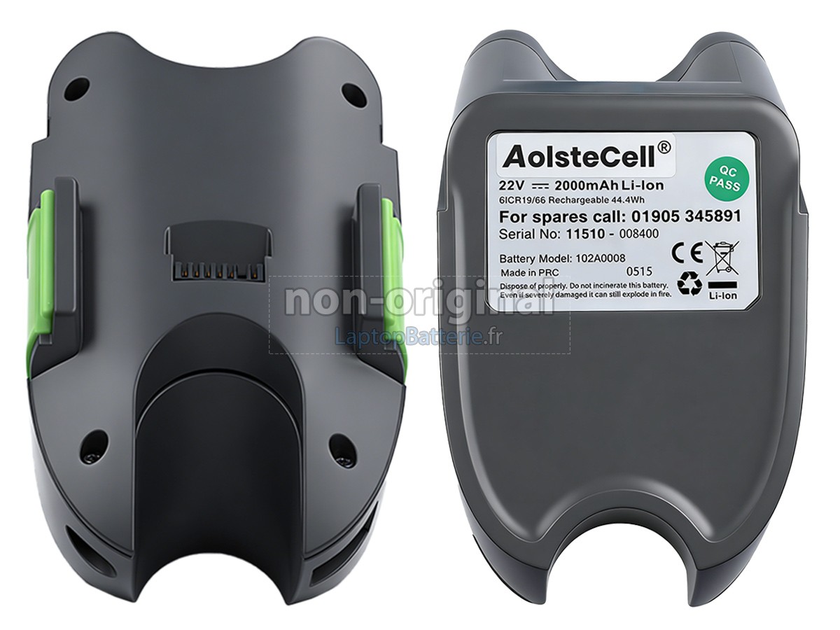 Batterie pour Gtech 102A0008