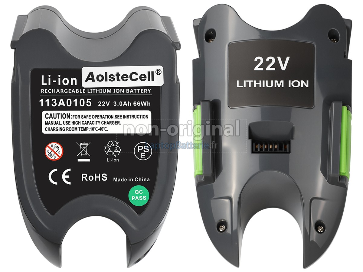 Batterie pour Gtech 113A0105