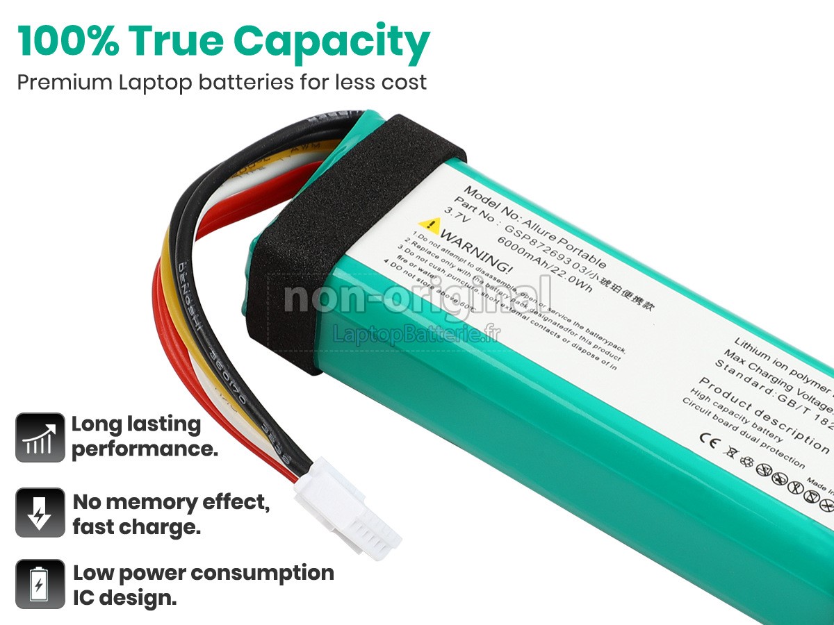 Batterie pour Harman Kardon ALLURE PORTABLE