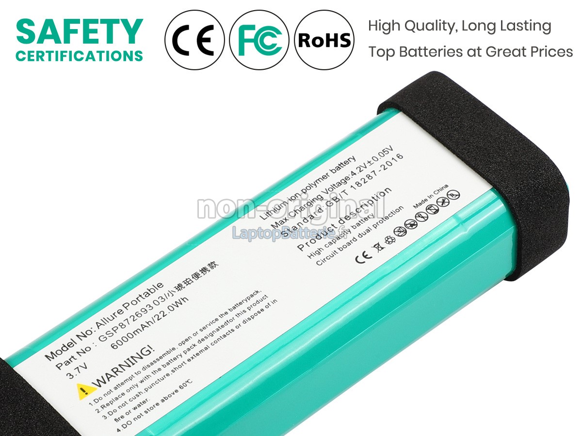 Batterie pour Harman Kardon ALLURE PORTABLE