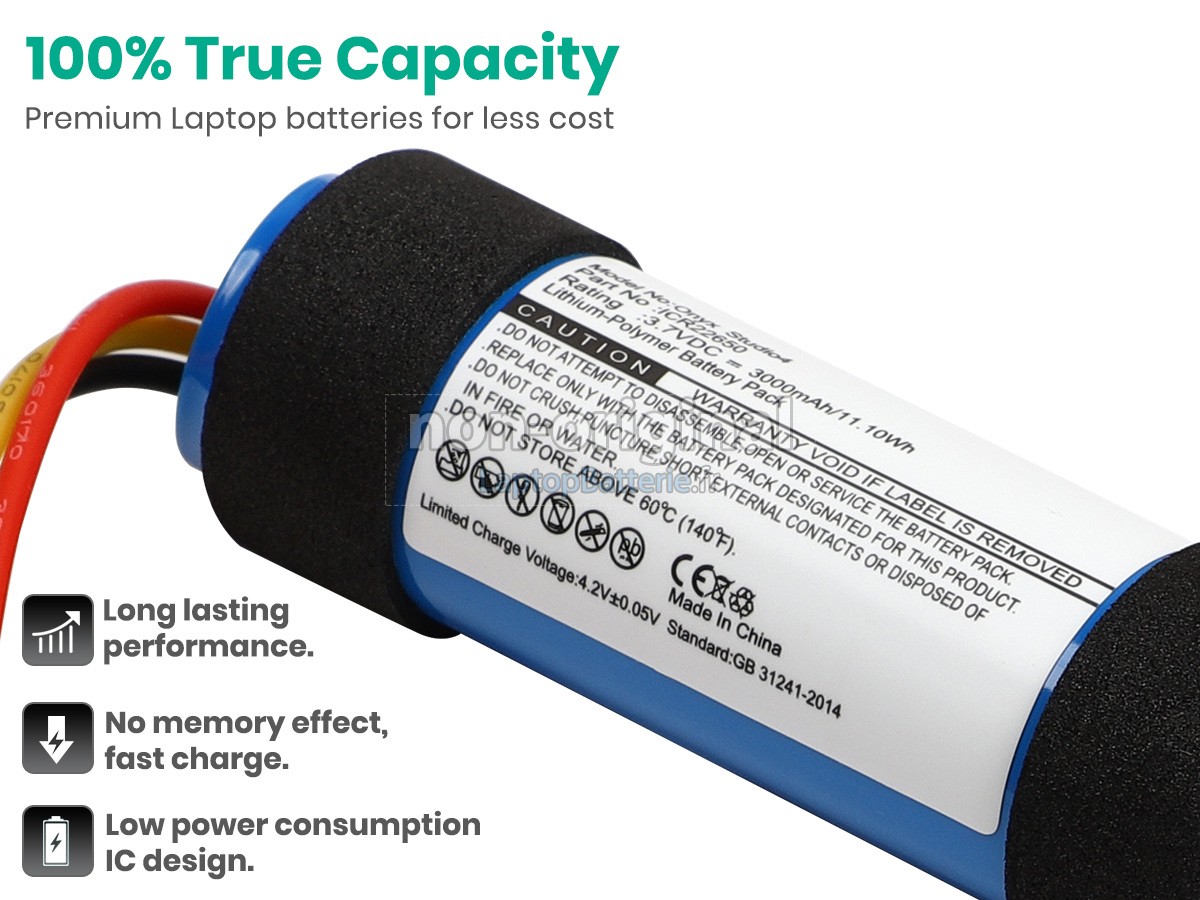 Batterie pour Harman Kardon ONYX STUDIO 4