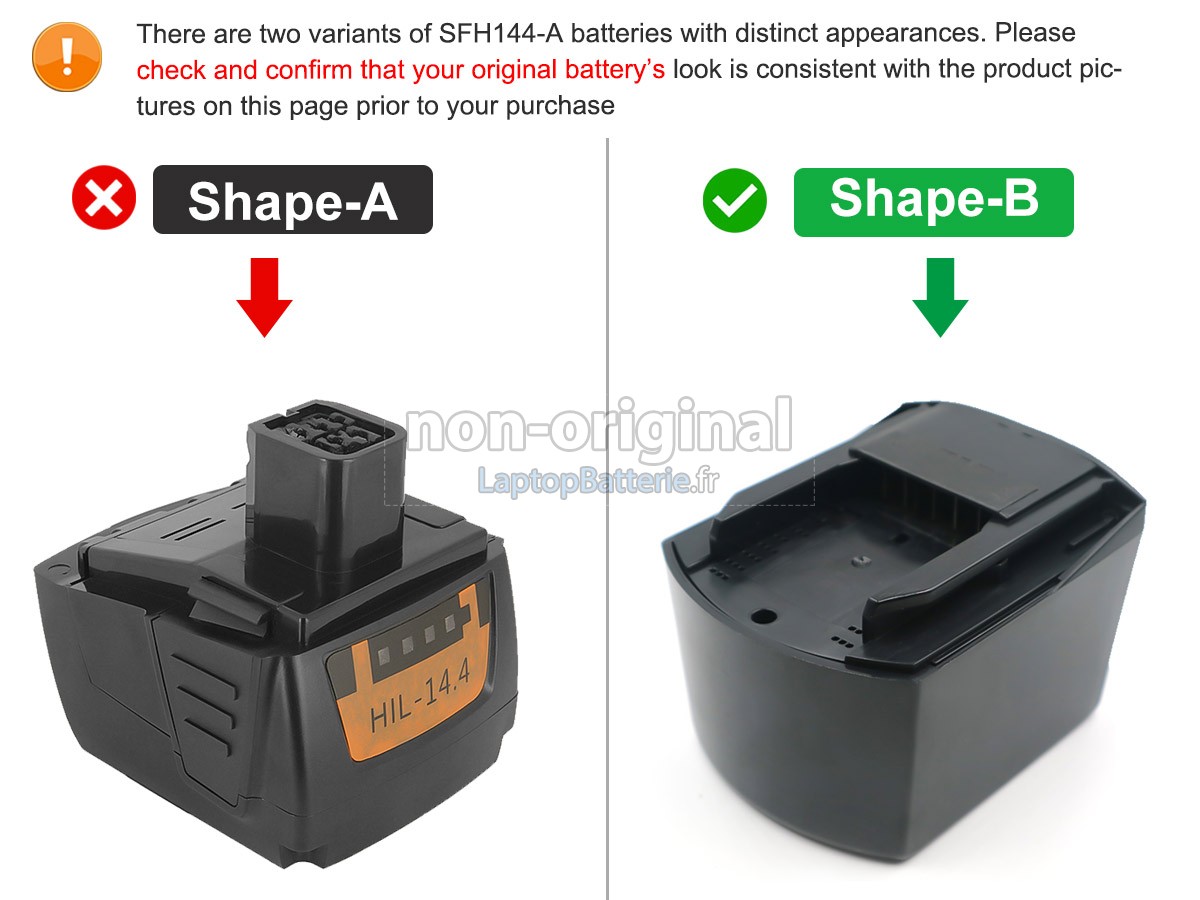 Batterie pour Hilti SID 144-A CPC