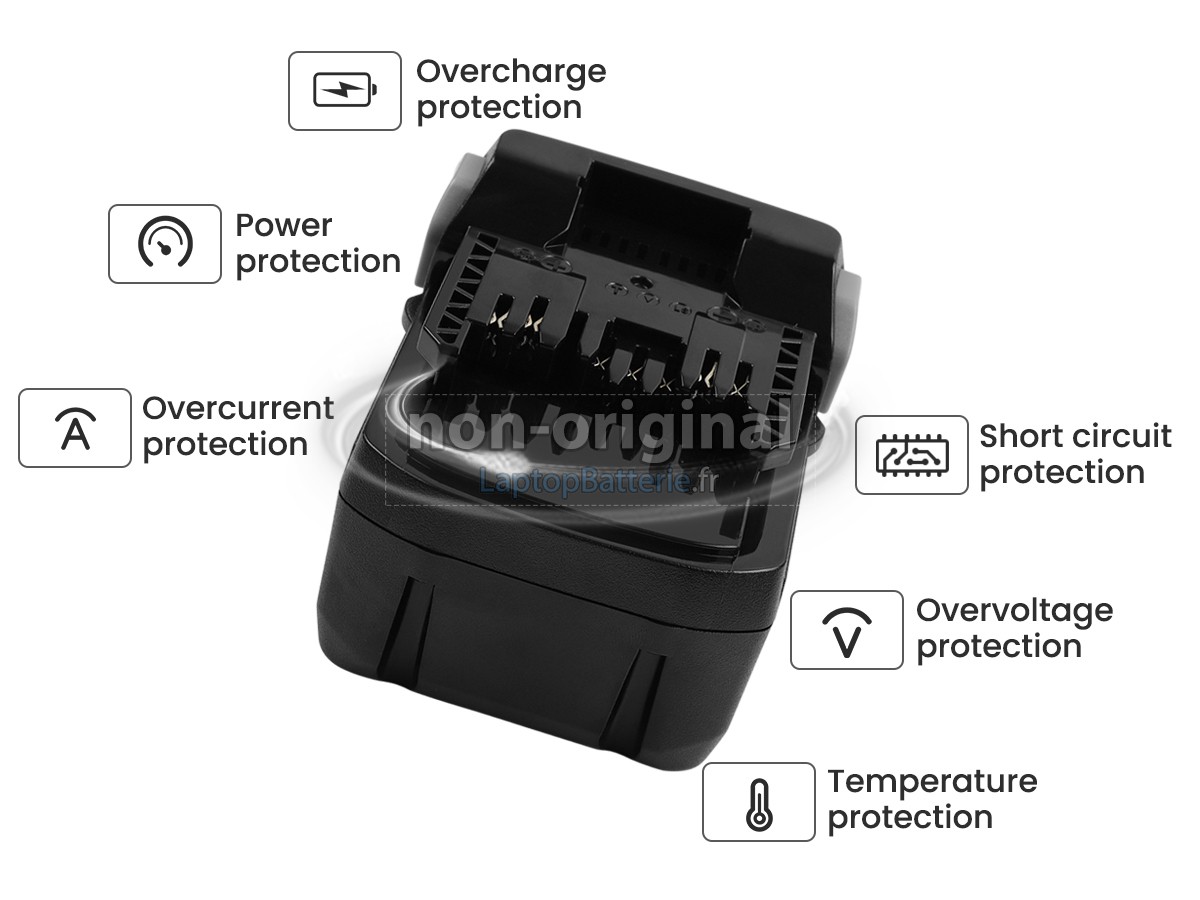 Batterie pour Hitachi FWH14DSL