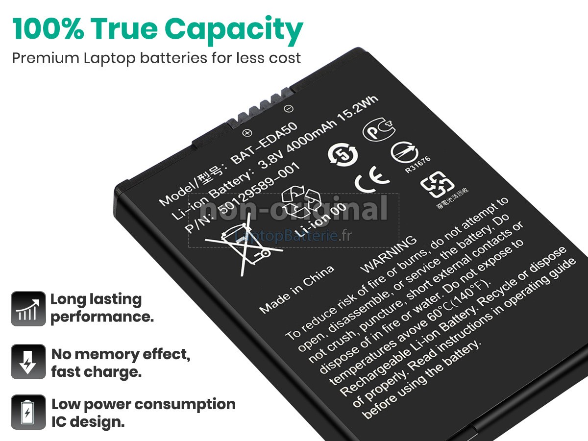 Batterie pour Honeywell EDA50HC