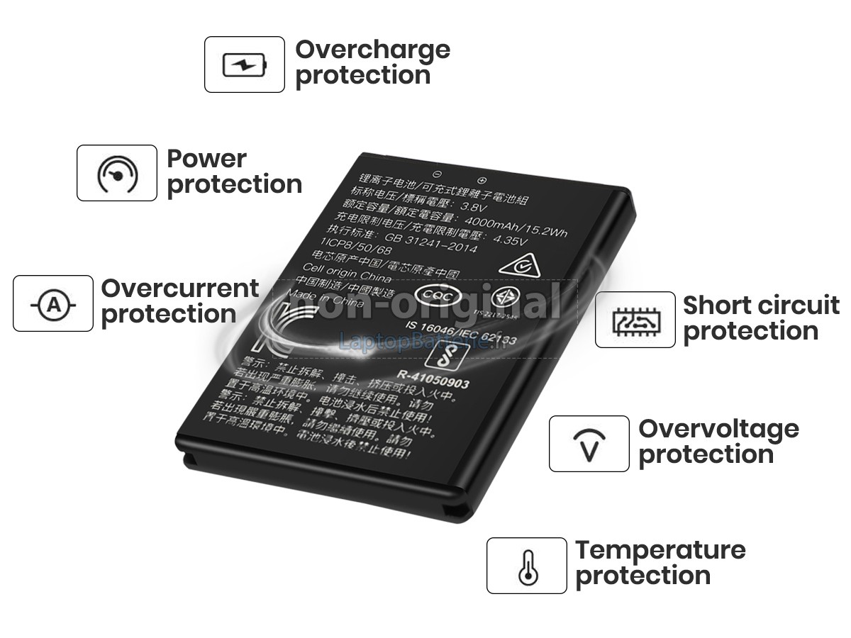 Batterie pour Honeywell EDA50HC