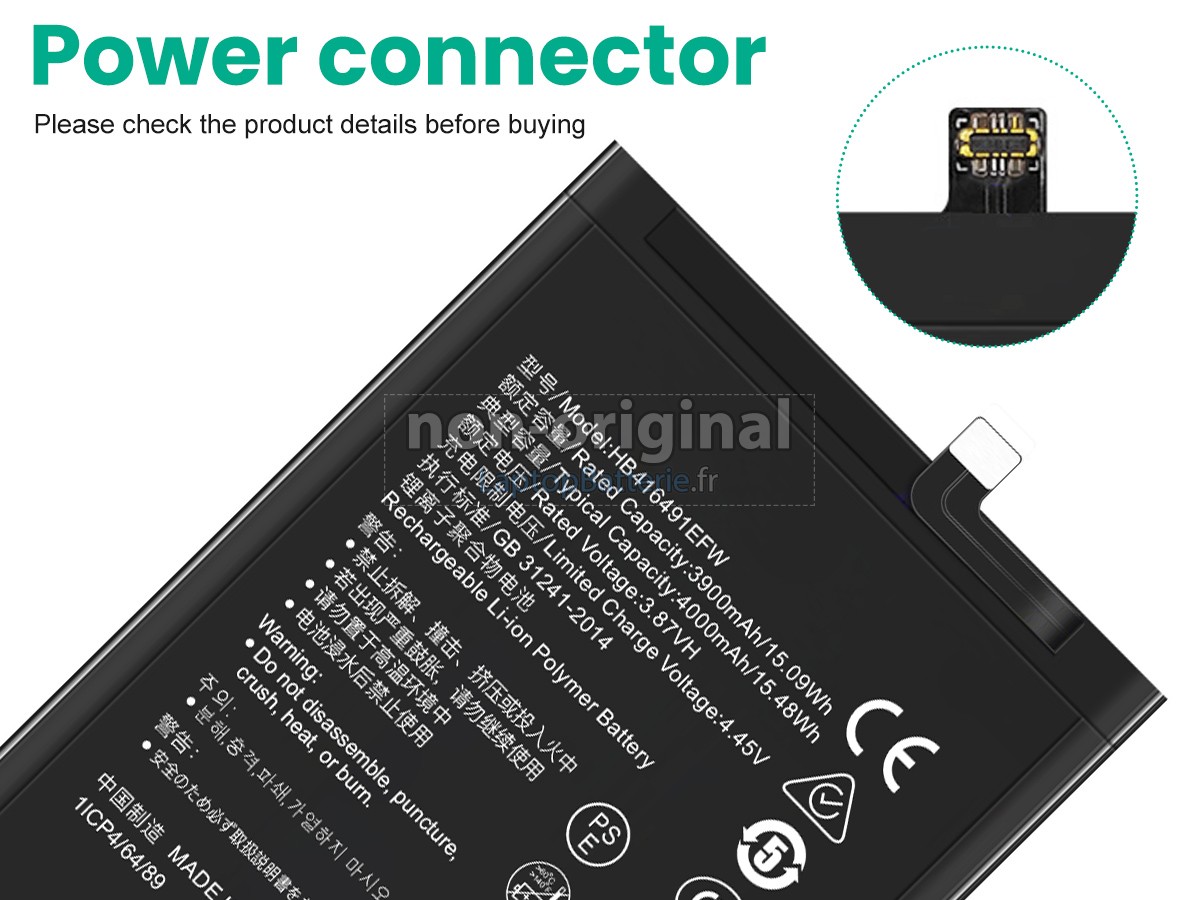 Batterie pour Honor X40I